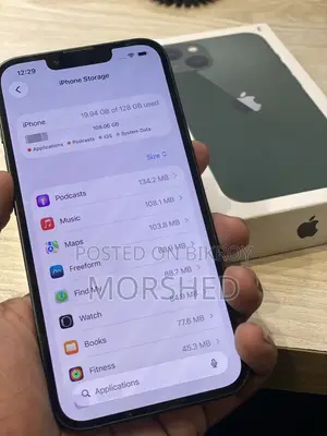 নতুন অ্যাপল আইফোন ১৩ ১২৮ জিবি গ্রীন