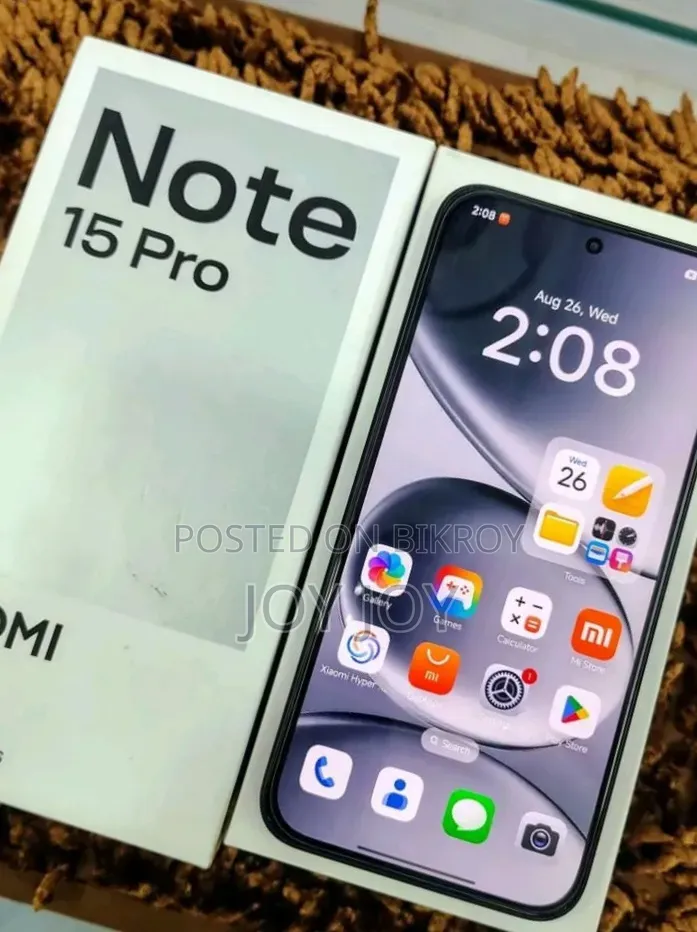 Xiaomi Redmi Note 15 Pro 256 GB Black