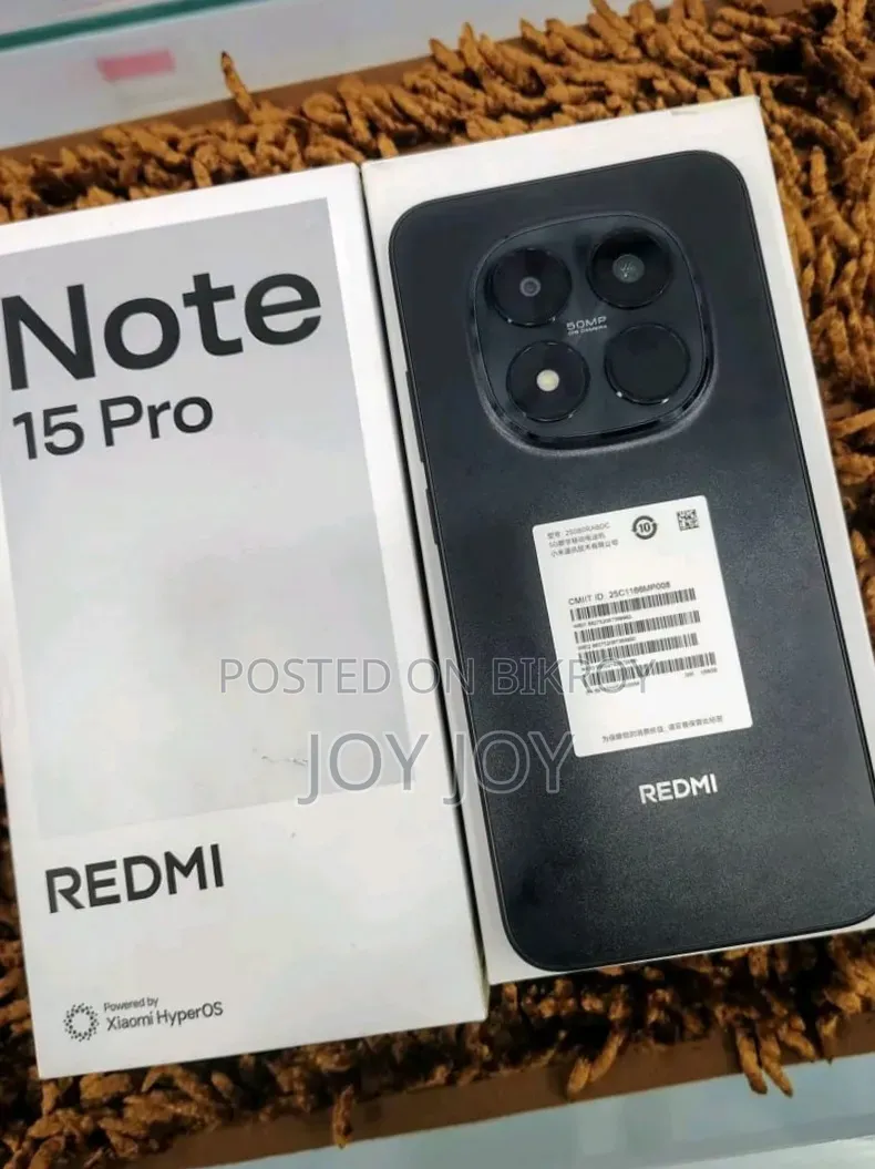 Xiaomi Redmi Note 15 Pro 256 GB Black