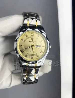 NEW POEDAGAR 615 Quartz Stainless Steel Watch for Men