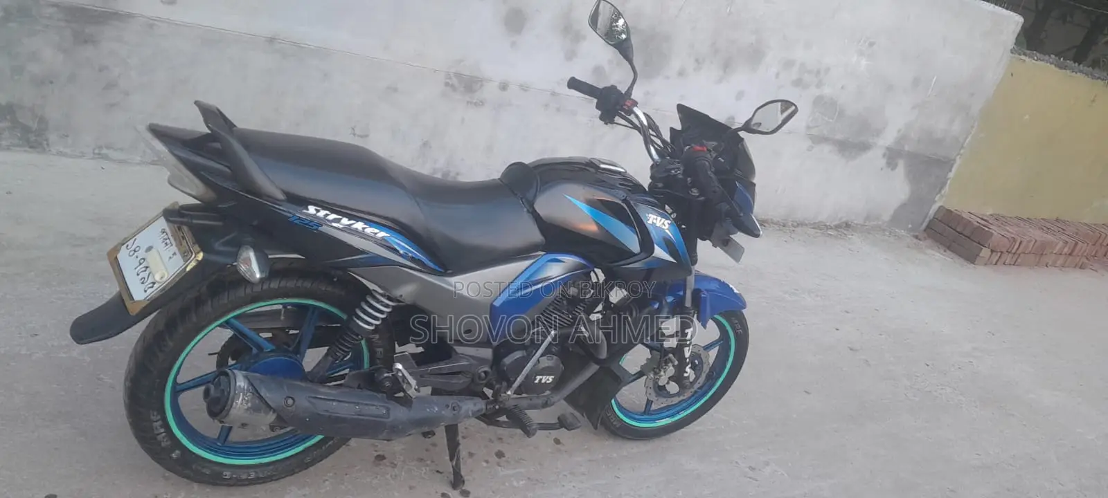 TVS Stryker 125 2019 Blue