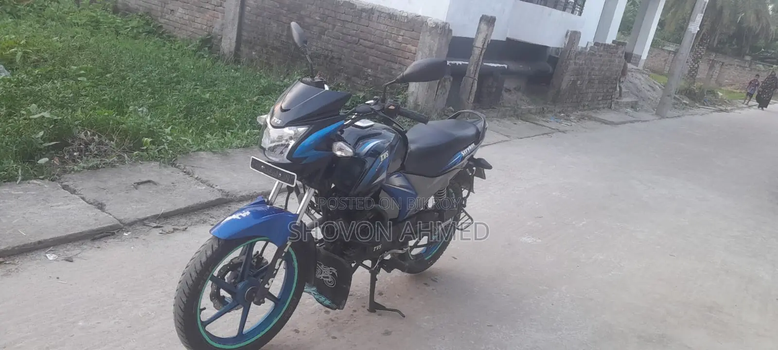 TVS Stryker 125 2019 Blue