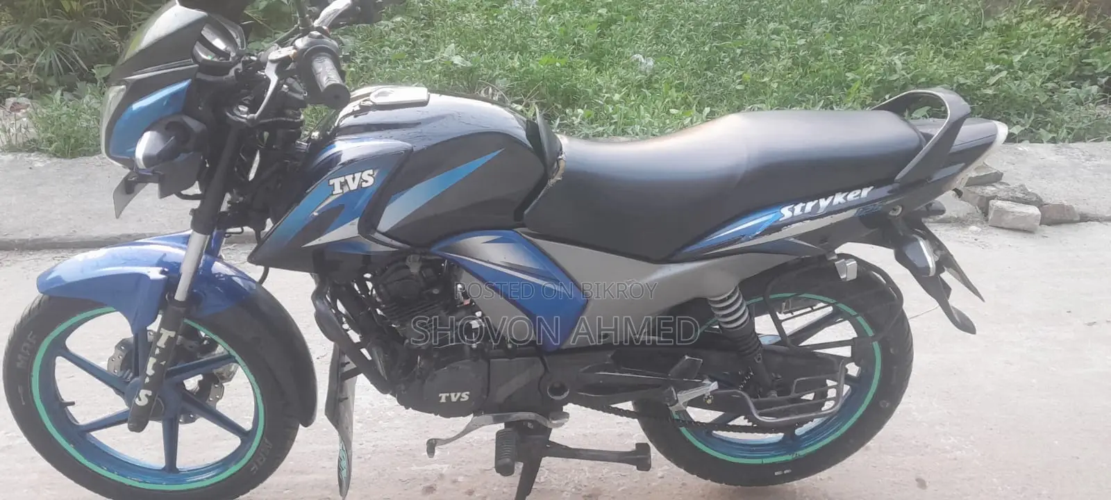TVS Stryker 125 2019 Blue