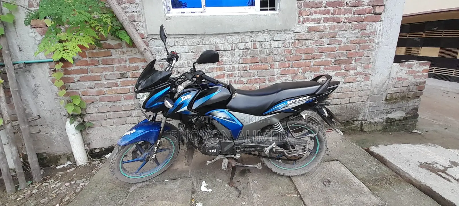 TVS Stryker 125 2019 Blue