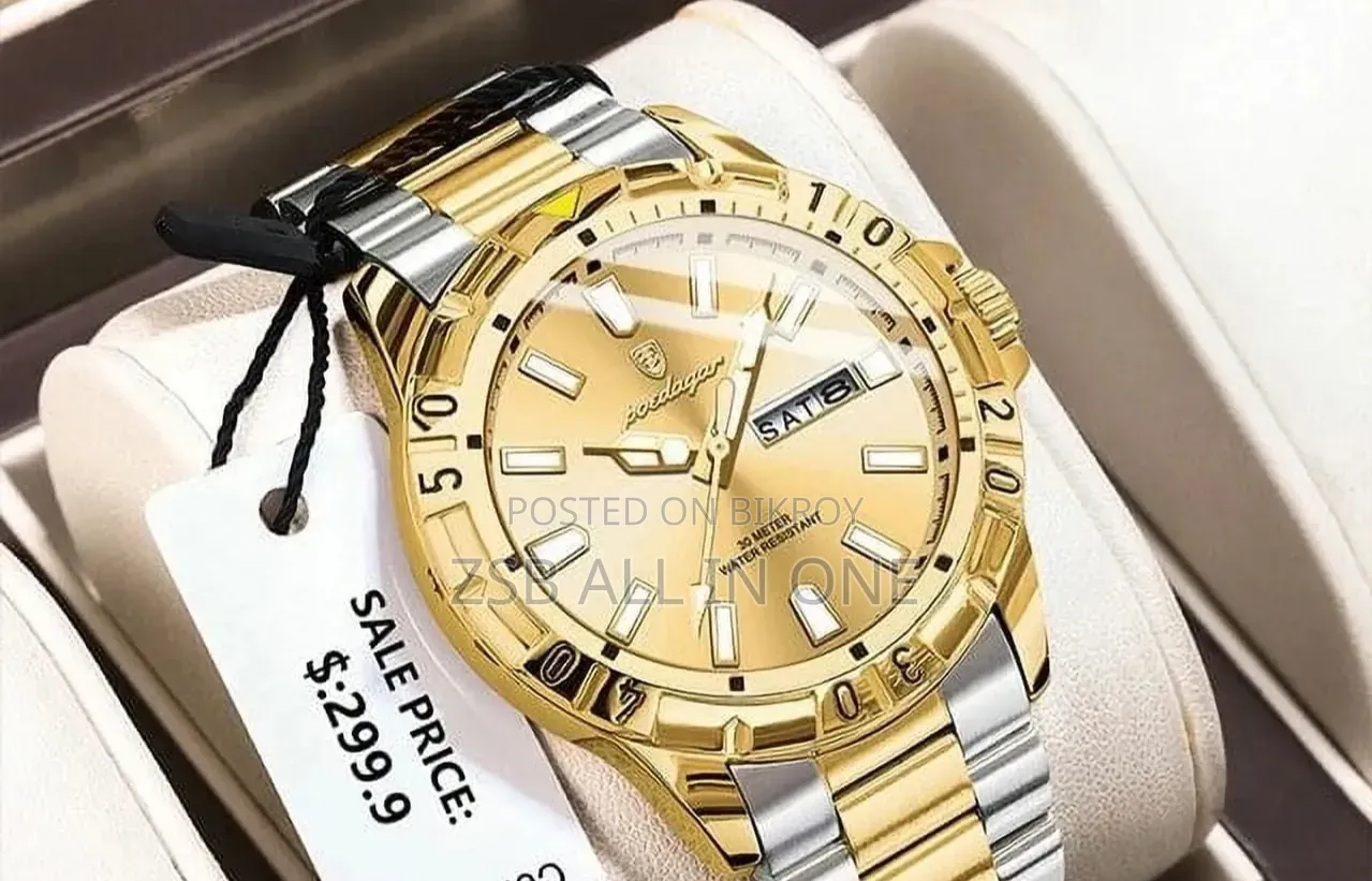 POEDAGAR 959 Stainless Steel Men's Watches