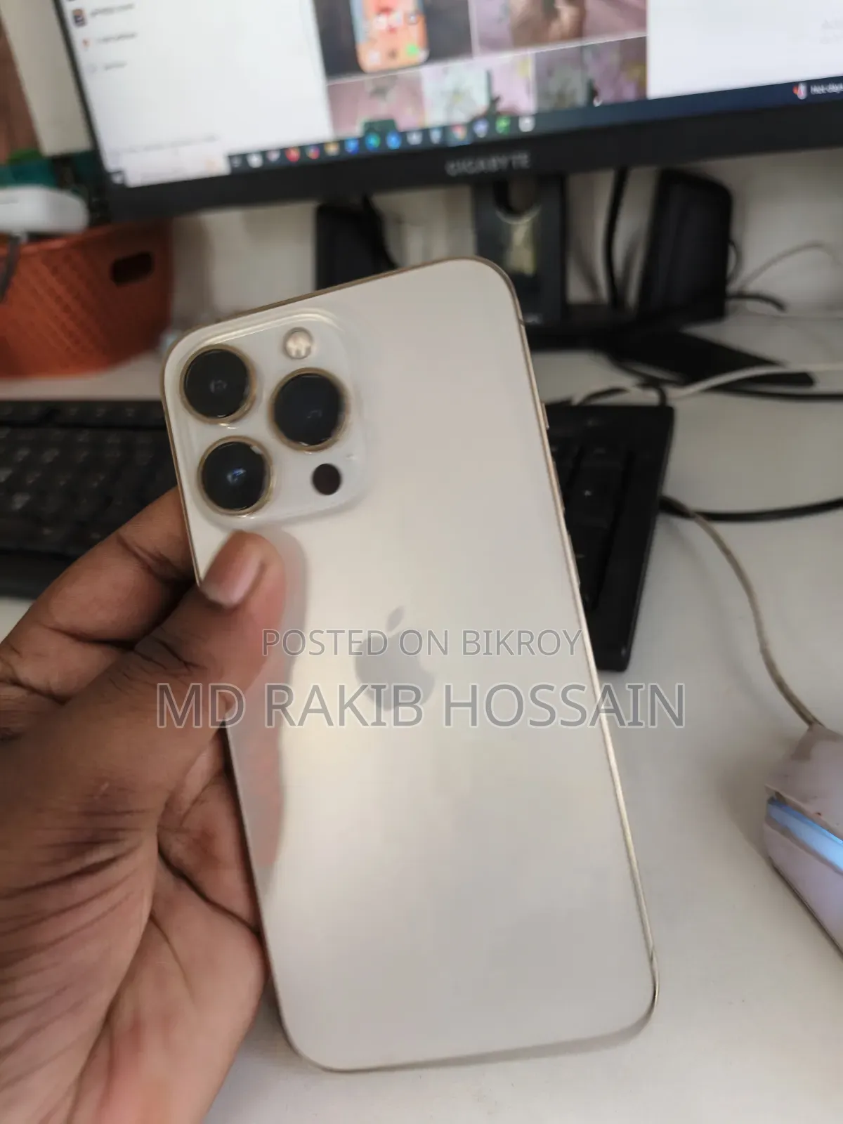 অ্যাপল আইফোন ১৩ প্রো ১২৮ জিবি গোল্ড