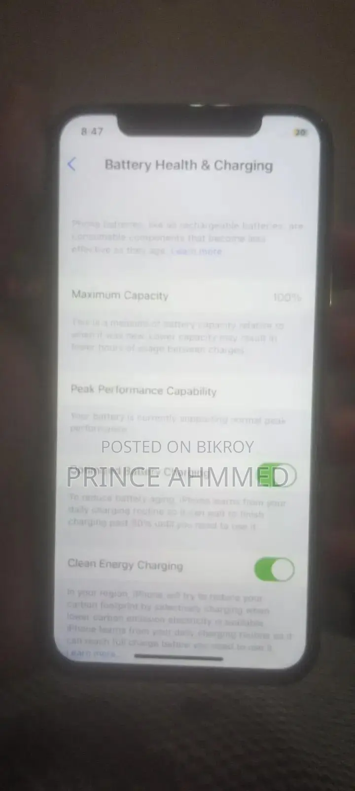 অ্যাপল আইফোন এক্স ২৫৬ জিবি হোয়াইট
