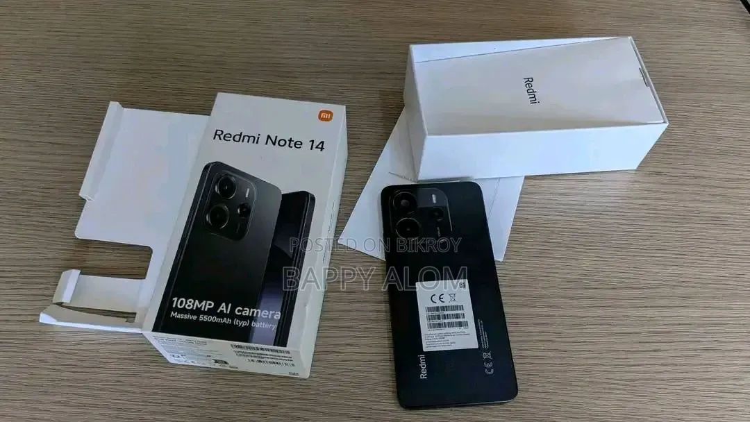 Xiaomi Redmi Note 14 4G 256 GB Black