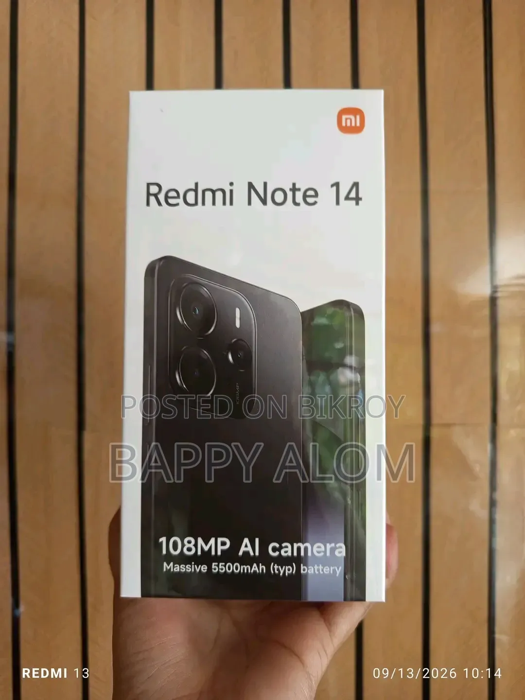 Xiaomi Redmi Note 14 4G 256 GB Black