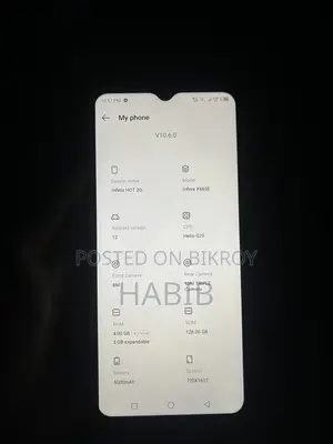 ইনফিনিক্স হট ২০আই ১২৮ জিবি ব্লু