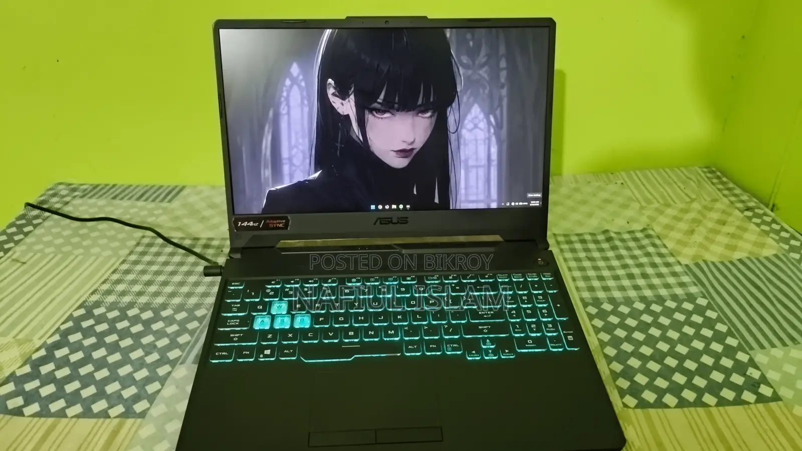 Laptop Asus TUF Gaming F15 16GB Intel Core i7 SSD 512GB