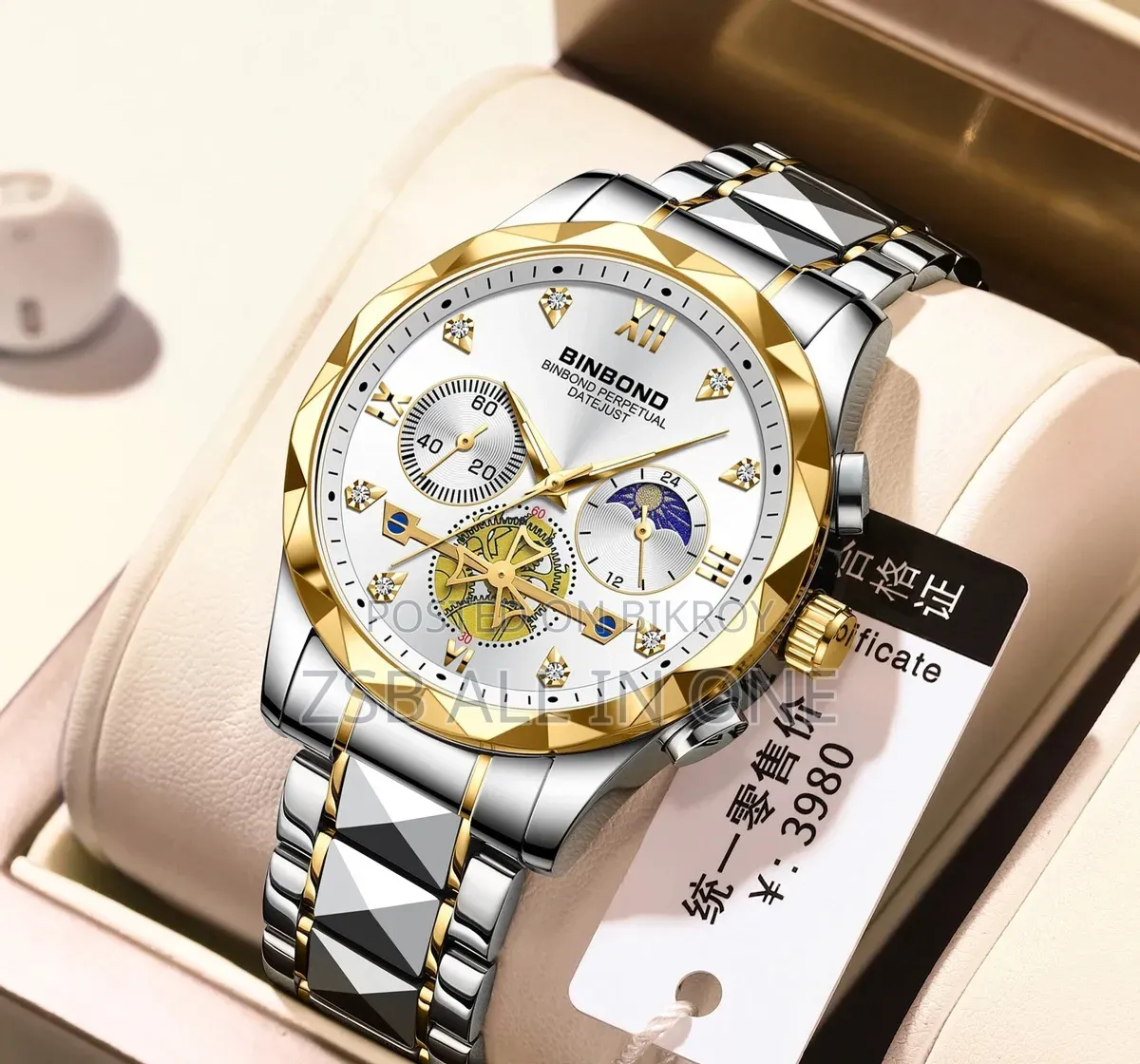 BINBOND B1236 Watch for Men