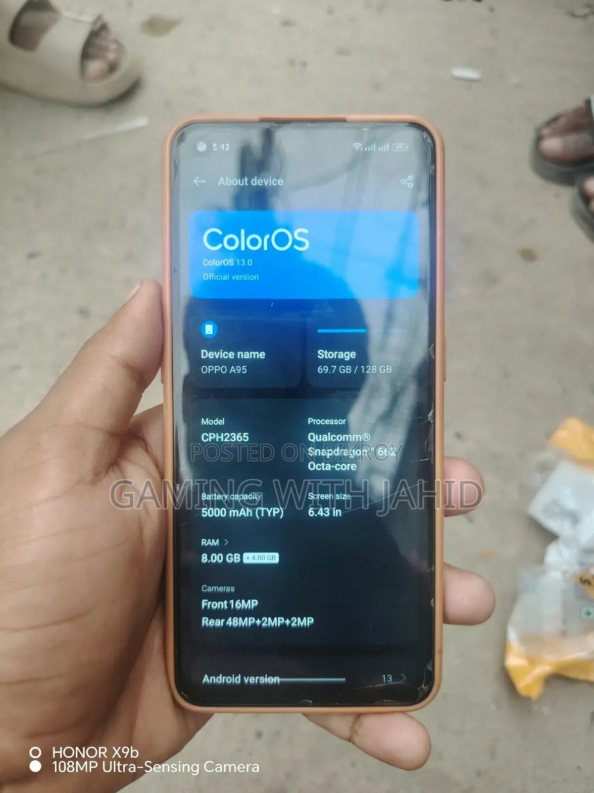 Oppo A95 128 GB Blue