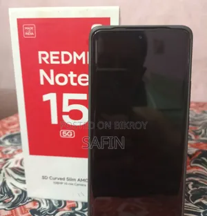 New Xiaomi Redmi Note 15 256 GB Black