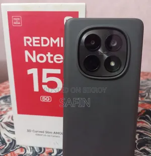 New Xiaomi Redmi Note 15 256 GB Black