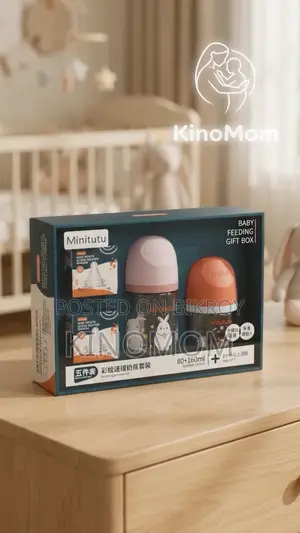 Minitutu 5-in-1 Premium Glass Feeding Set