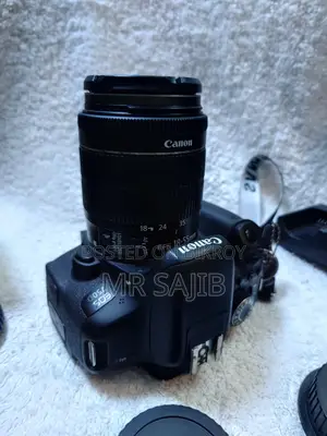 Canon EOS 750D ডিএসএলআর ক্যামেরা + ১৮-৫৫মিমি এসটিএম + ইয়াংনুও ৫০মিমি এফ/১.৮