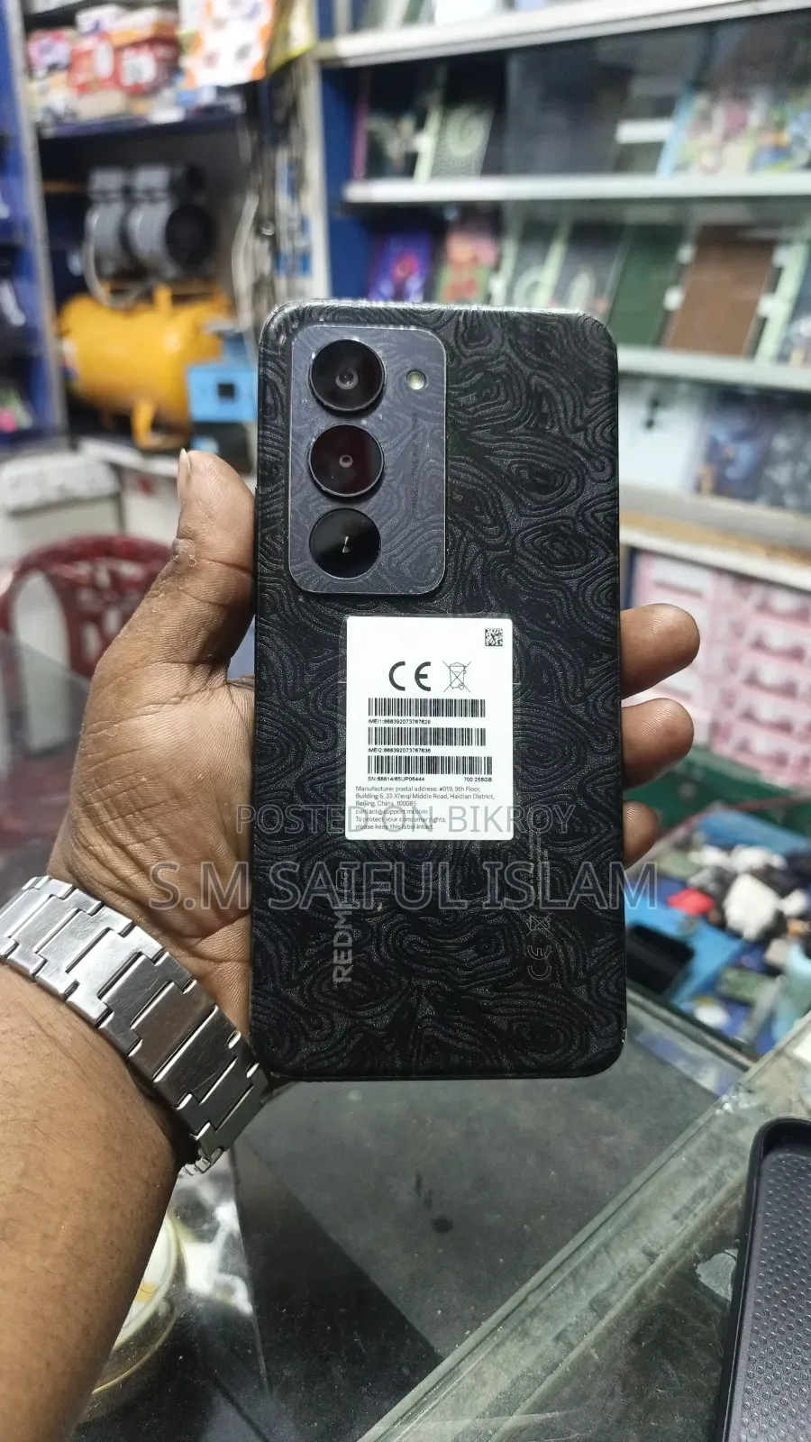 Xiaomi Redmi 15 5G 256 GB Black