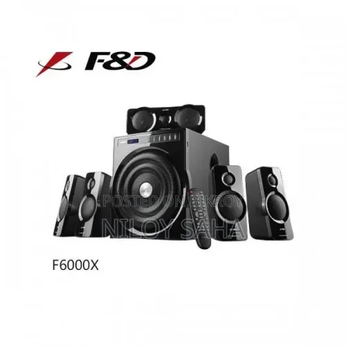 F&D F6000X 5.1 Bluetooth Home Theater Speaker | Excellent Condition