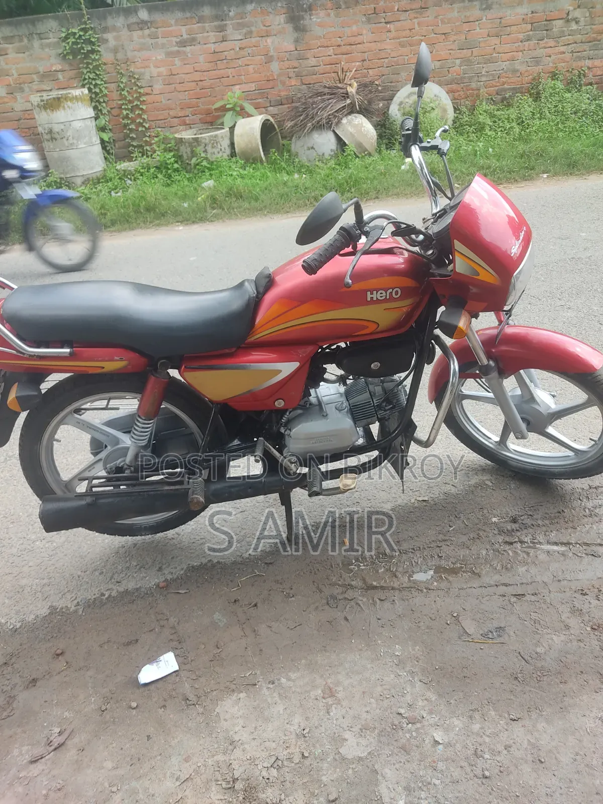 Hero Splendor Plus Sports 2012 Red