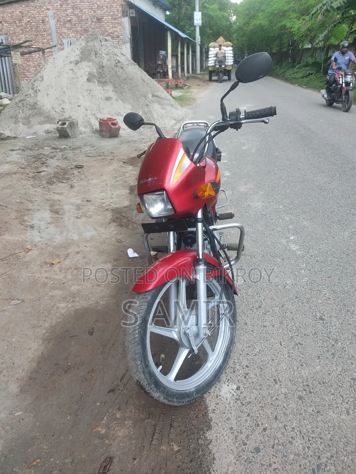 Hero Splendor Plus Sports 2012 Red