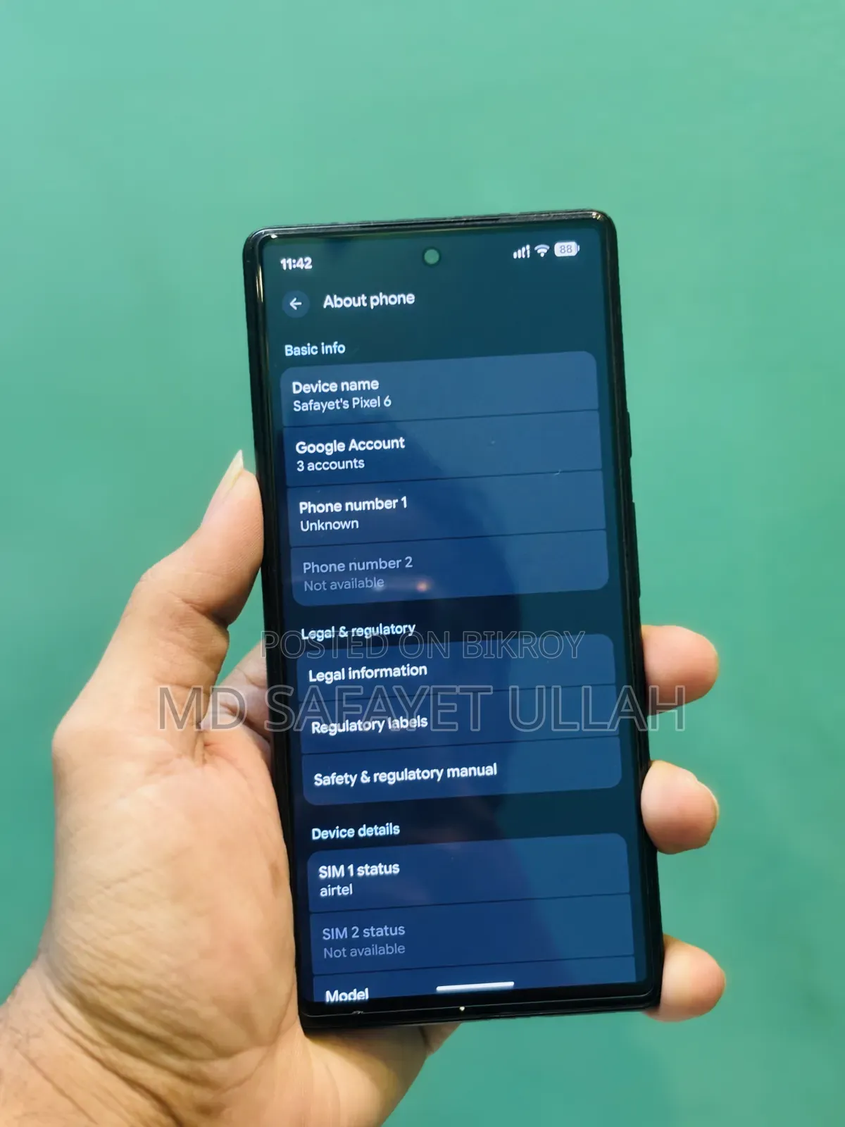 Google Pixel 6 128 GB Pink