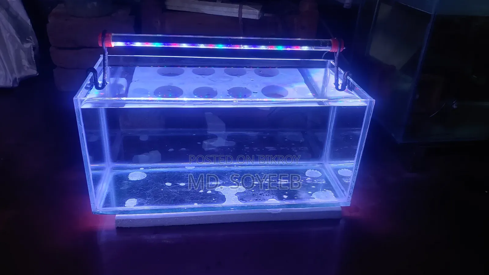 Crystal Glass Aquarium 18*8*8