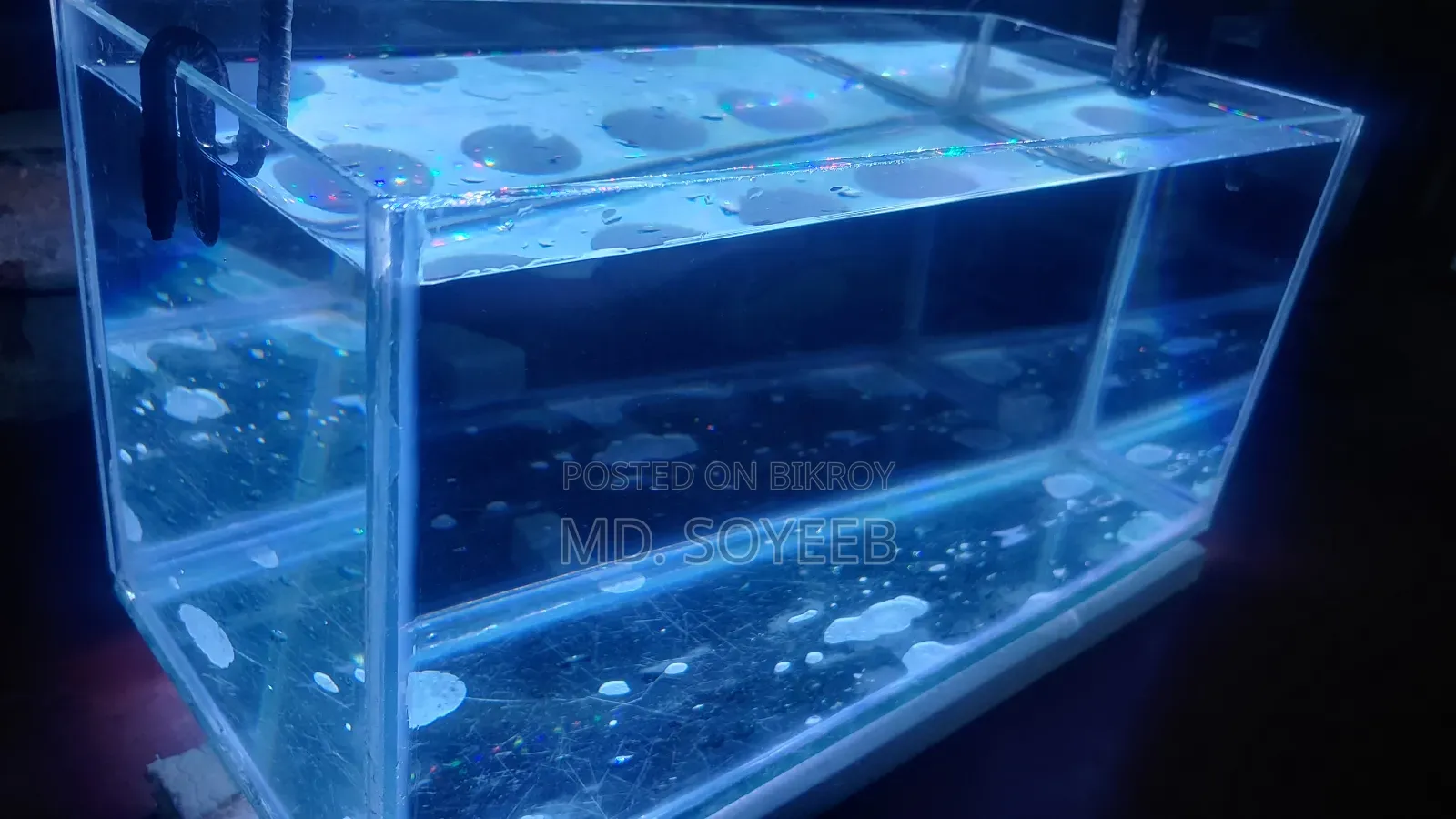Crystal Glass Aquarium 18*8*8