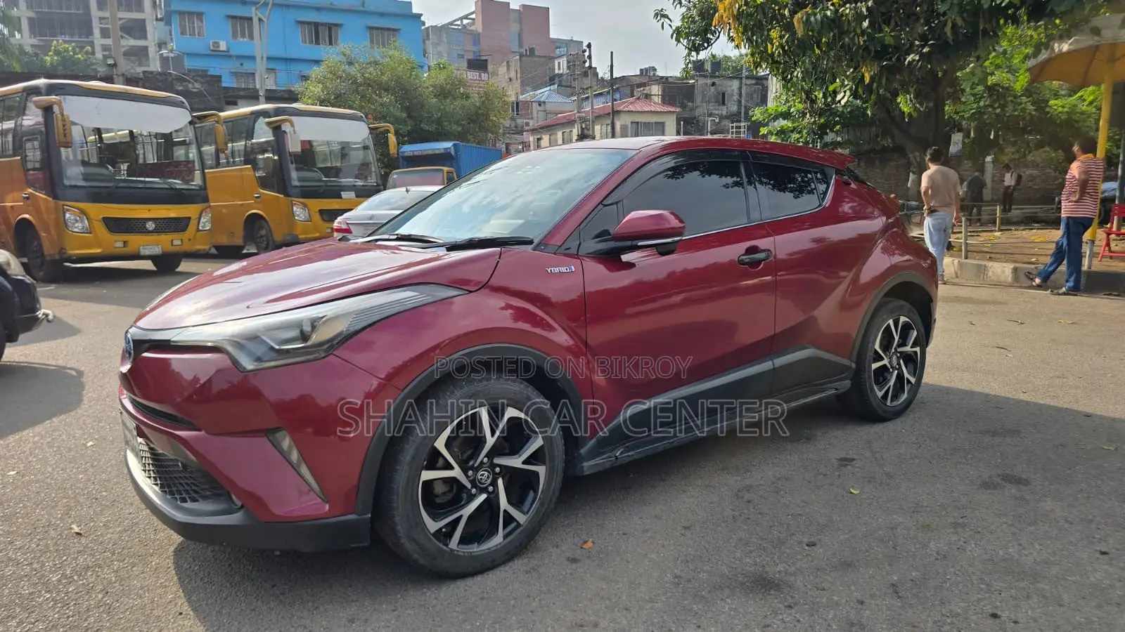 Toyota C-HR 2017 Maroon
