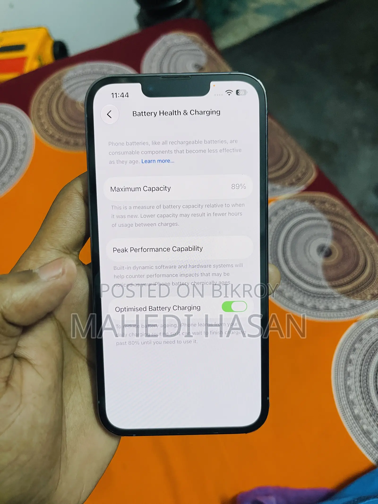 অ্যাপল আইফোন ১৩ প্রো ১২৮ জিবি নীল