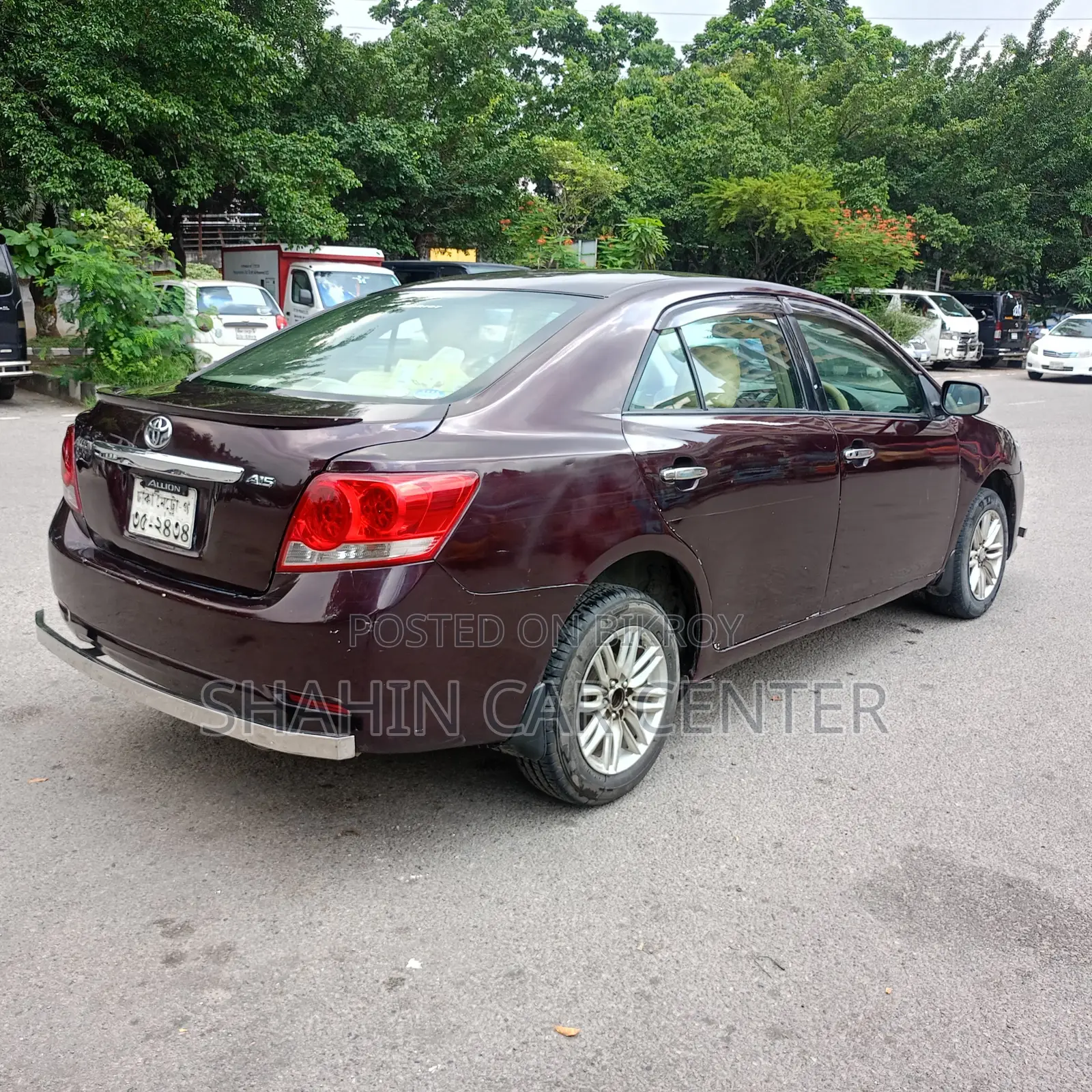 Toyota Allion 2010 Maroon