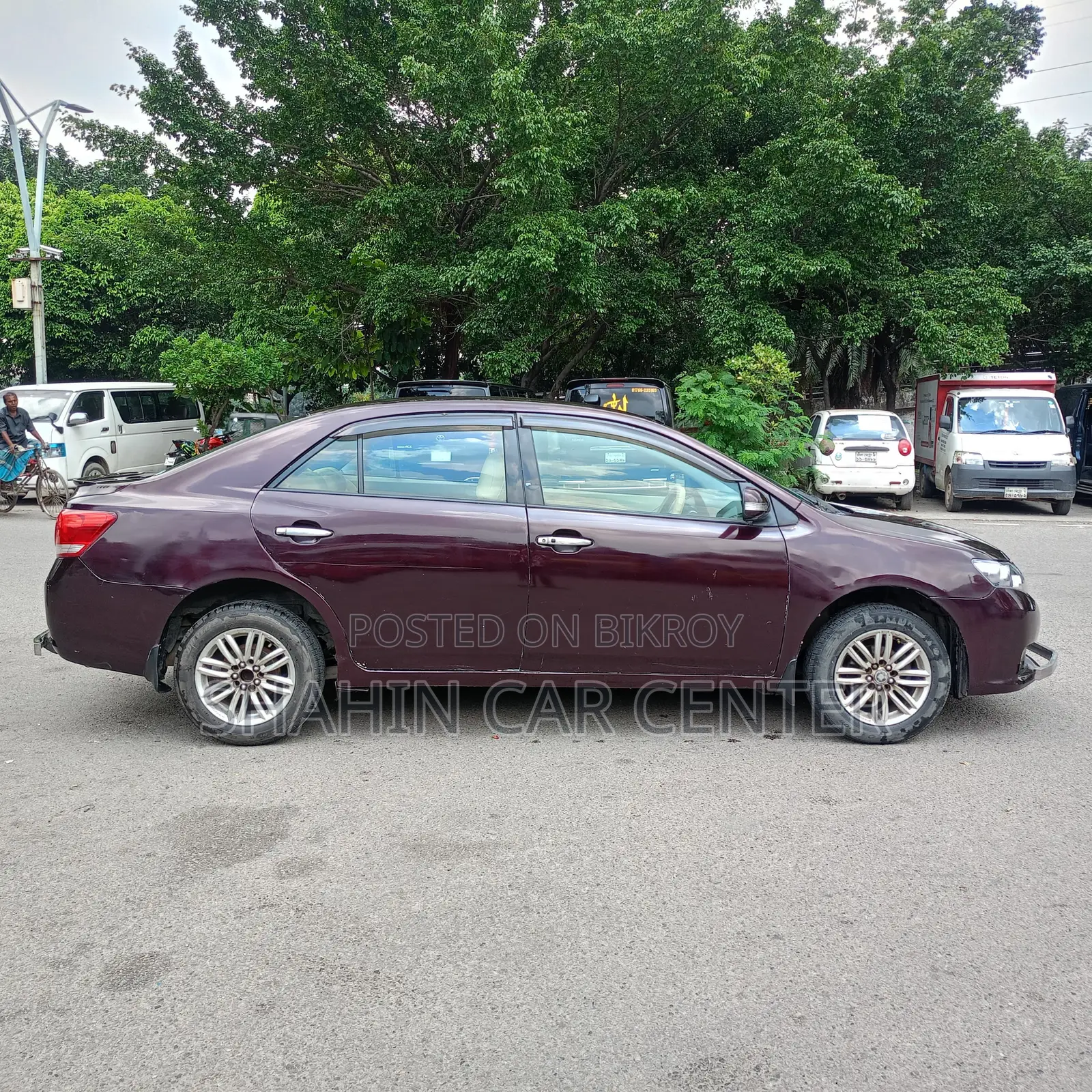 Toyota Allion 2010 Maroon