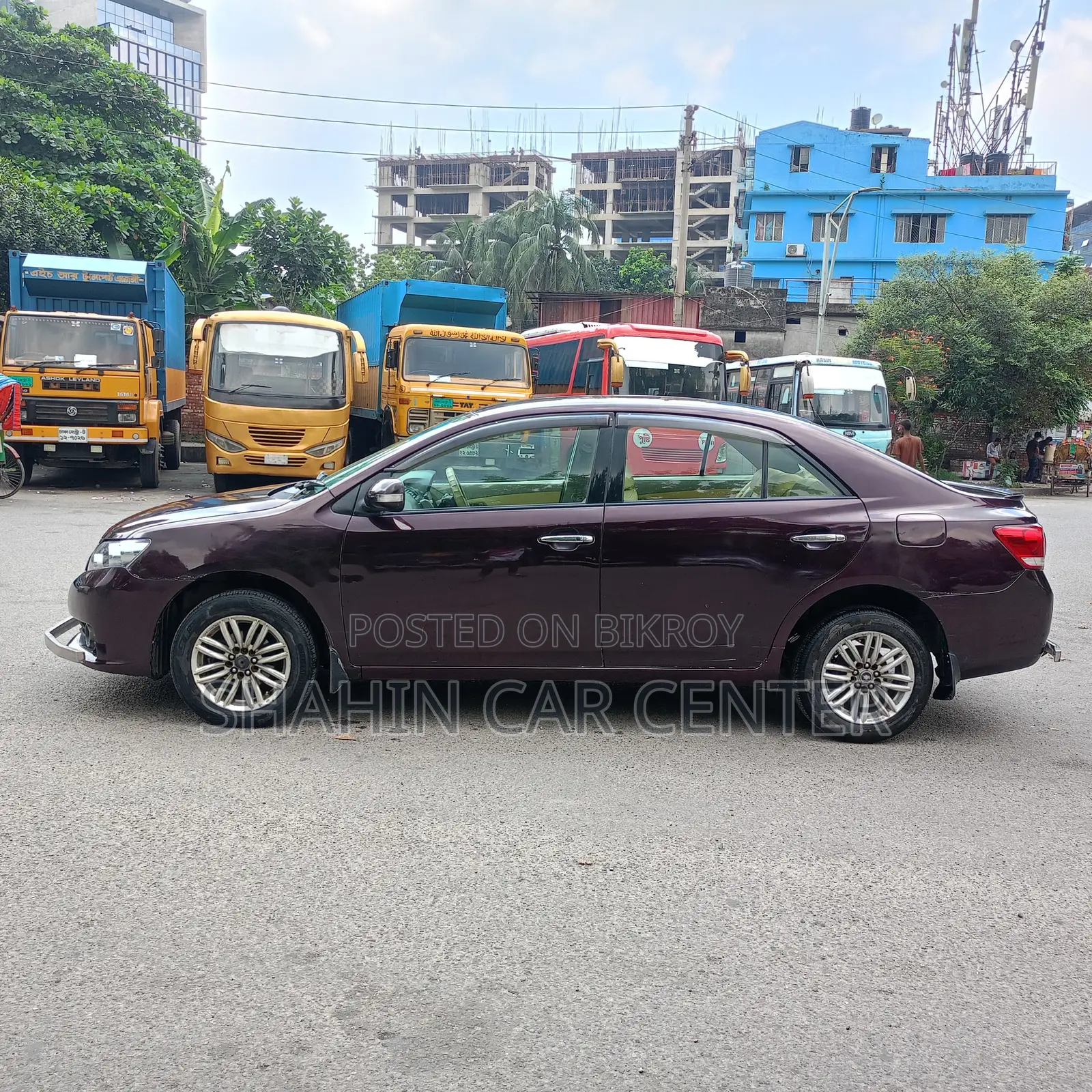 Toyota Allion 2010 Maroon