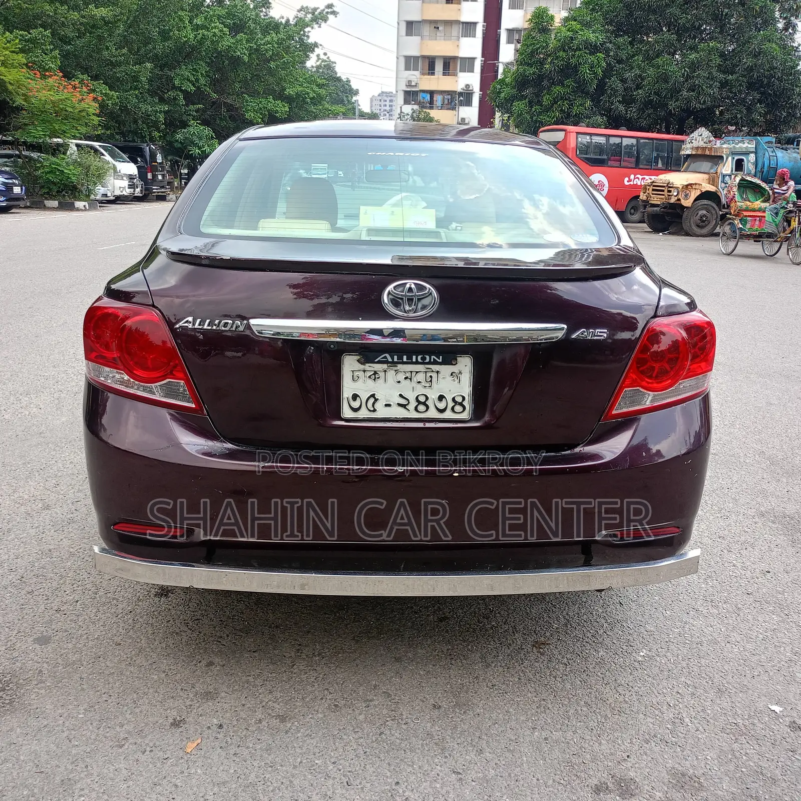 Toyota Allion 2010 Maroon