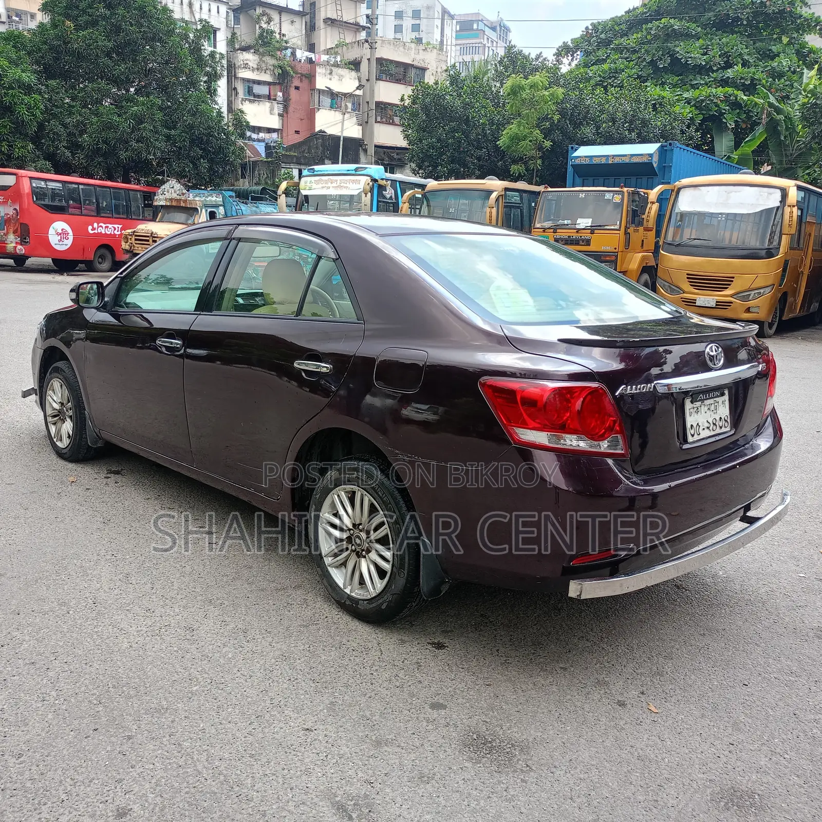 Toyota Allion 2010 Maroon