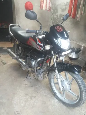 হিরো এইচএফ ডিলাক্স টিউবলেস রিফ্রেশ ২০২১ কালো