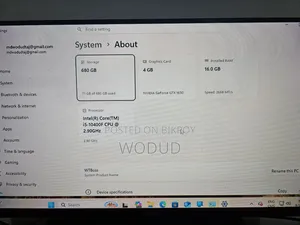 Desktop Computer 16GB Intel Core i5 SSD 750GB