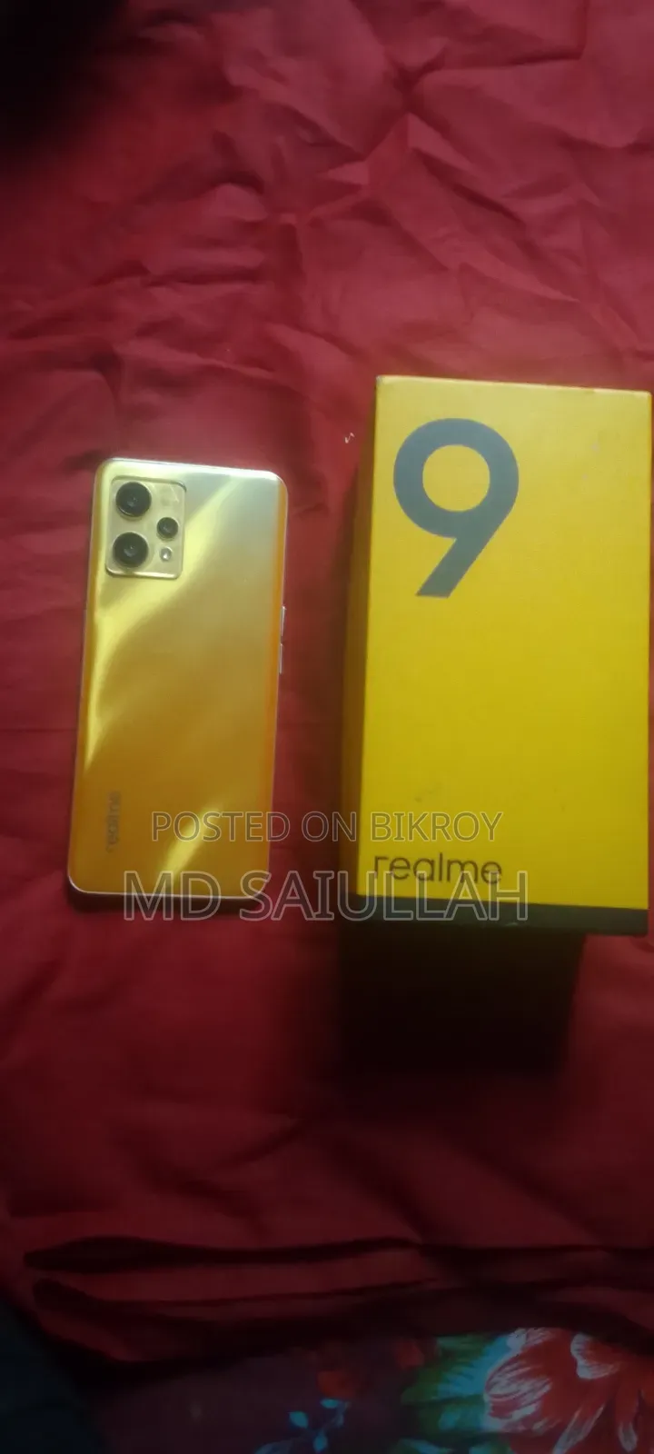 Realme 9 128 GB Gold