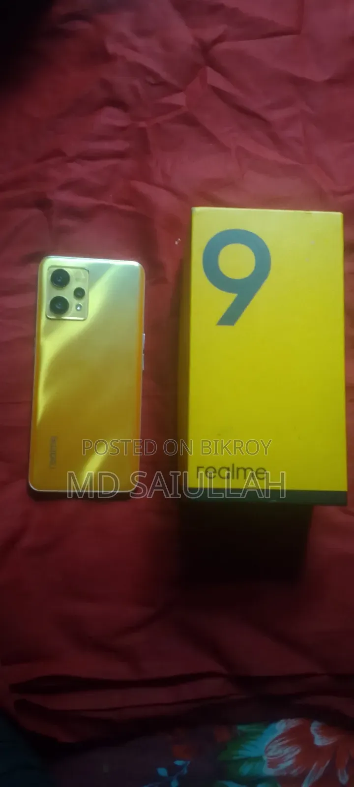 Realme 9 128 GB Gold