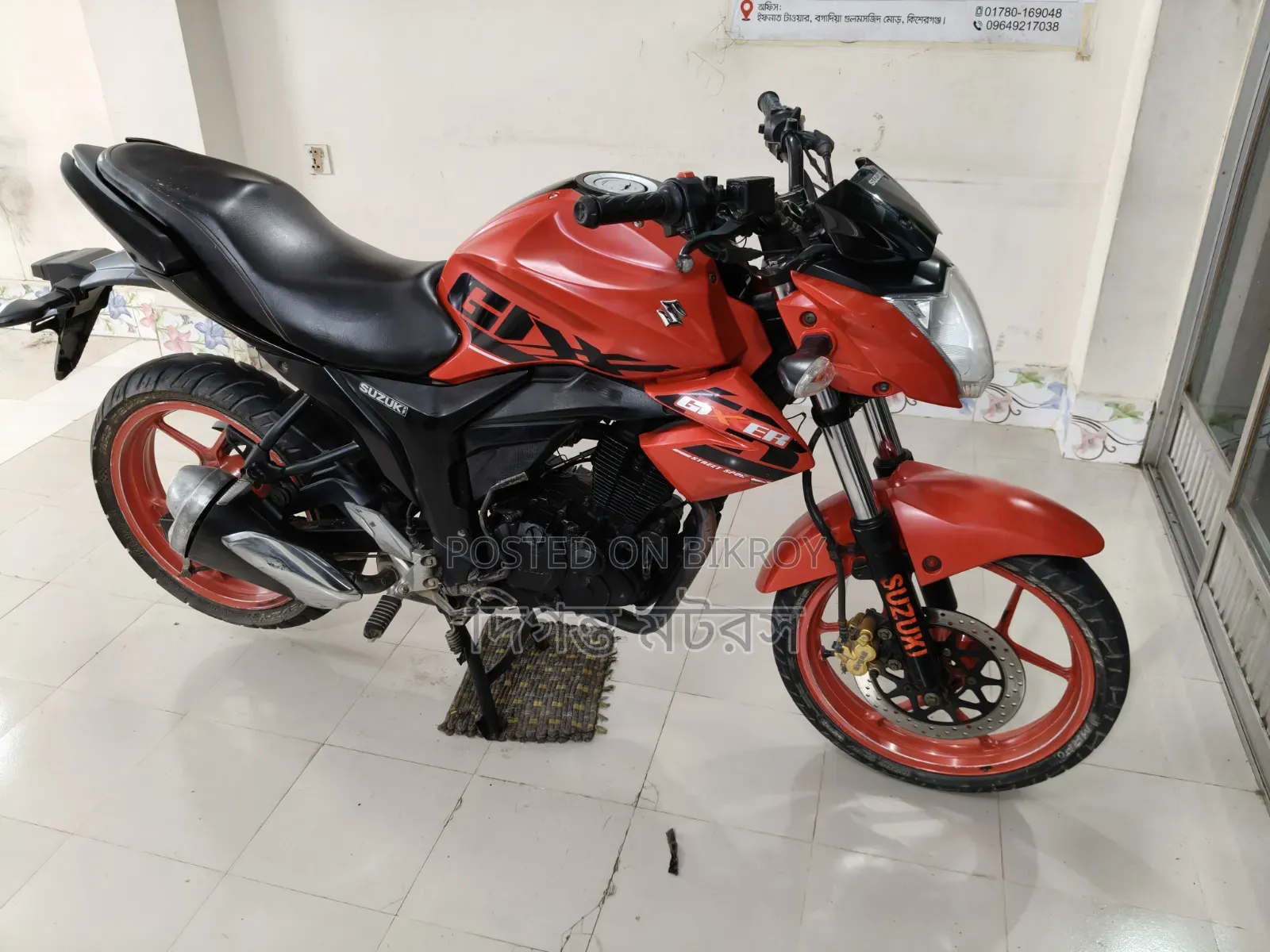 Suzuki Gixxer 2018 Red