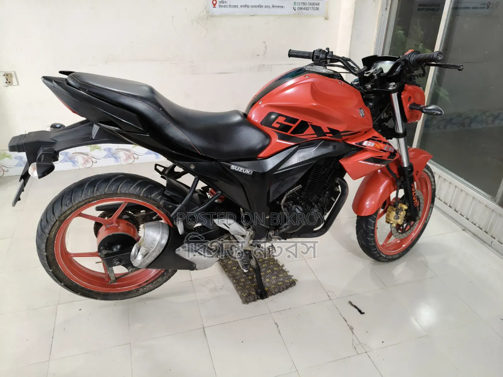 Suzuki Gixxer 2018 Red