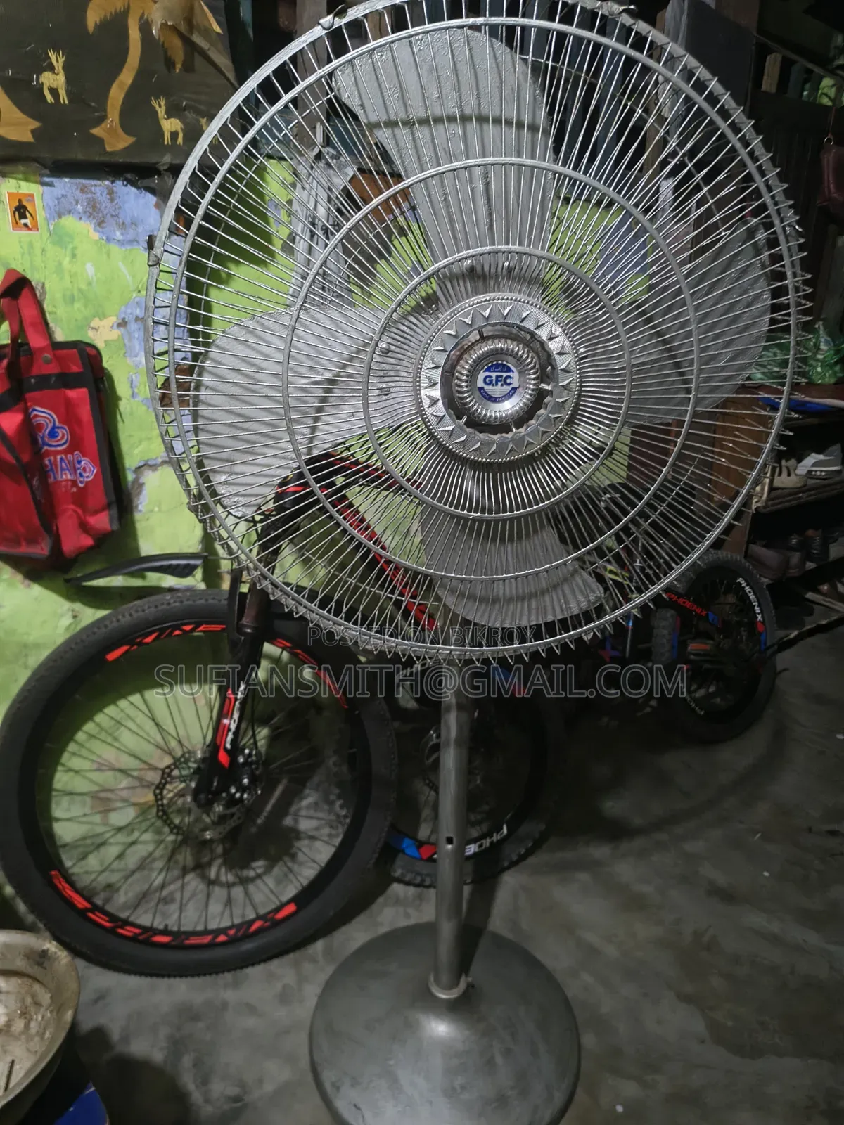 বড় সাইজের হেভি স্ট্যান্ড ফ্যান