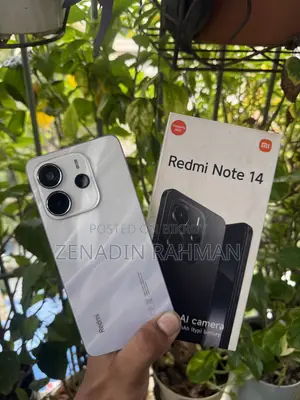 নতুন শাওমি রেডমি নোট ১৪ ৪জি ২৫৬ জিবি সাদা