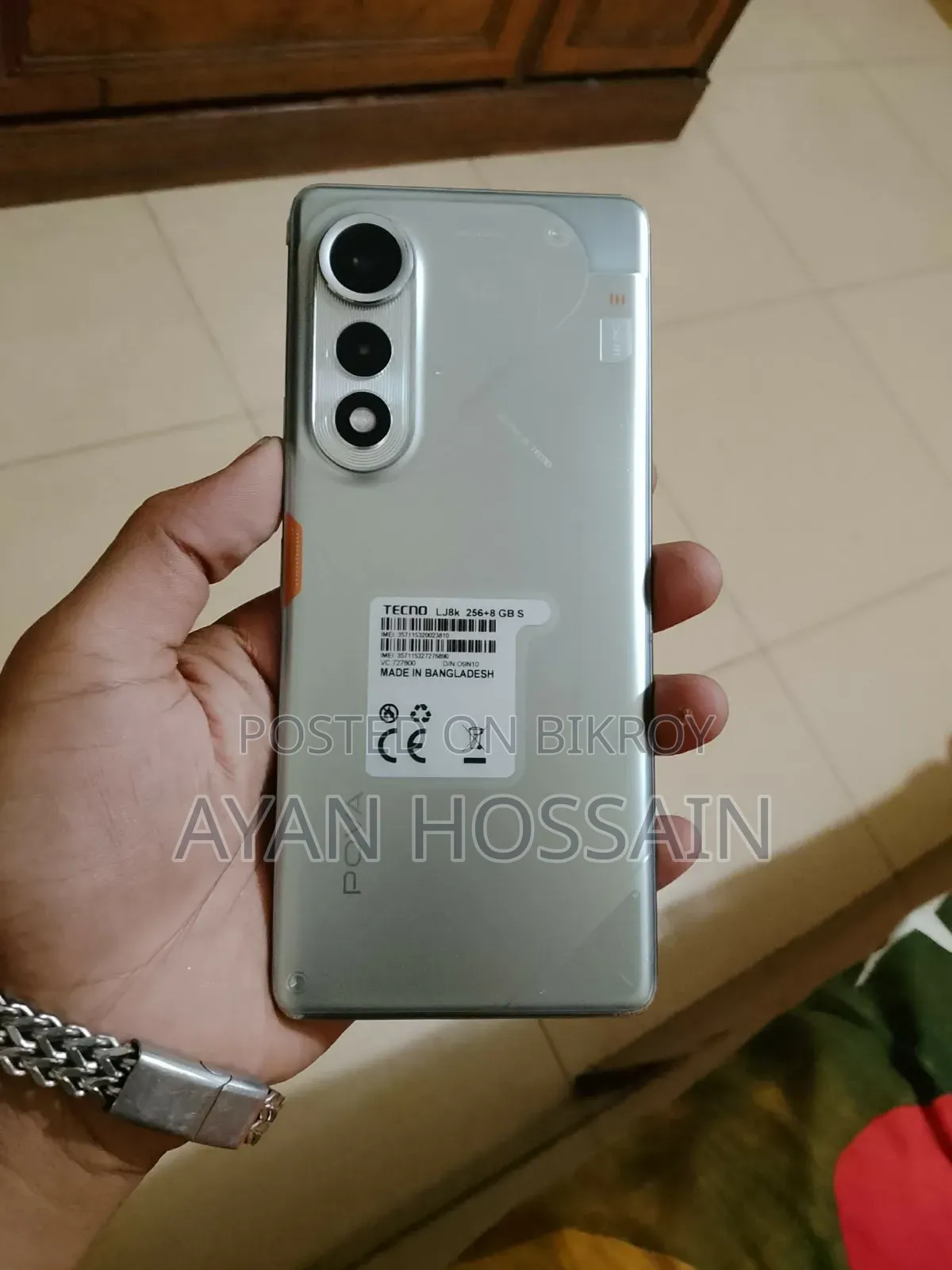 Tecno Pova Curve 256 GB Gray