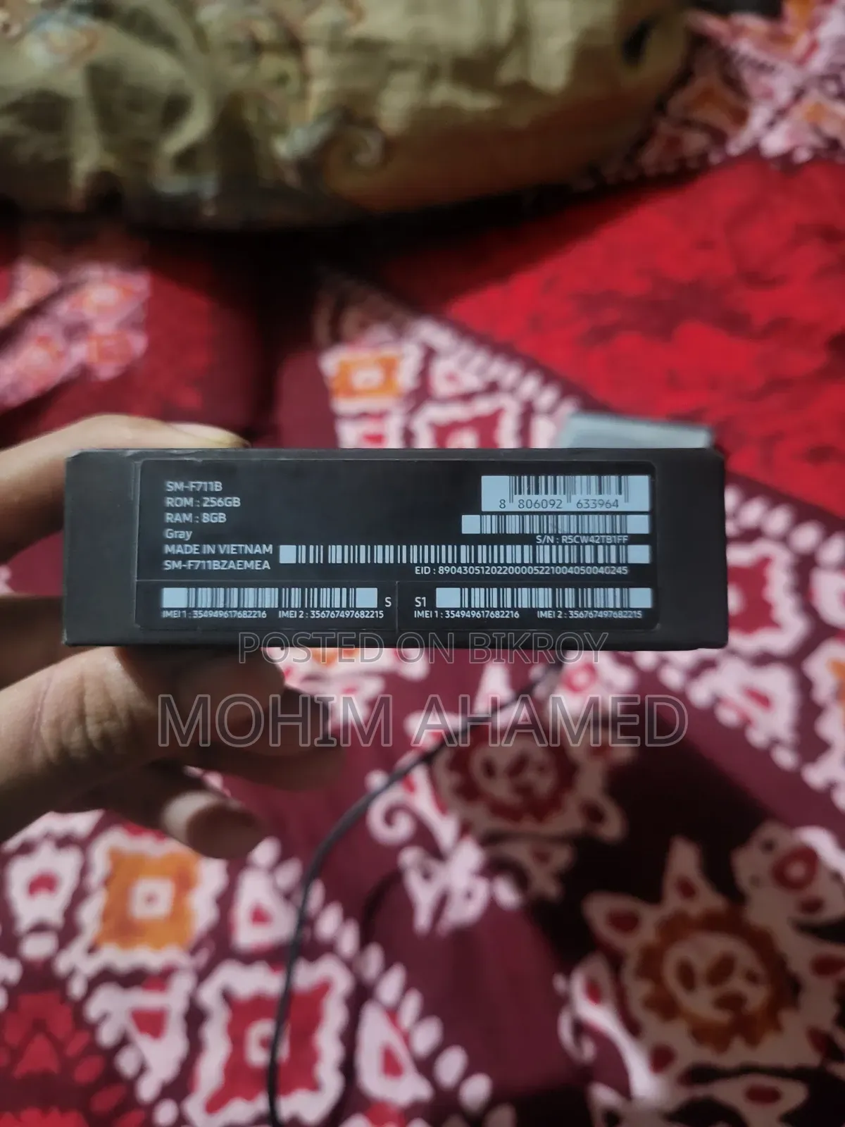Samsung Galaxy Z Flip3 5G 256 GB Black