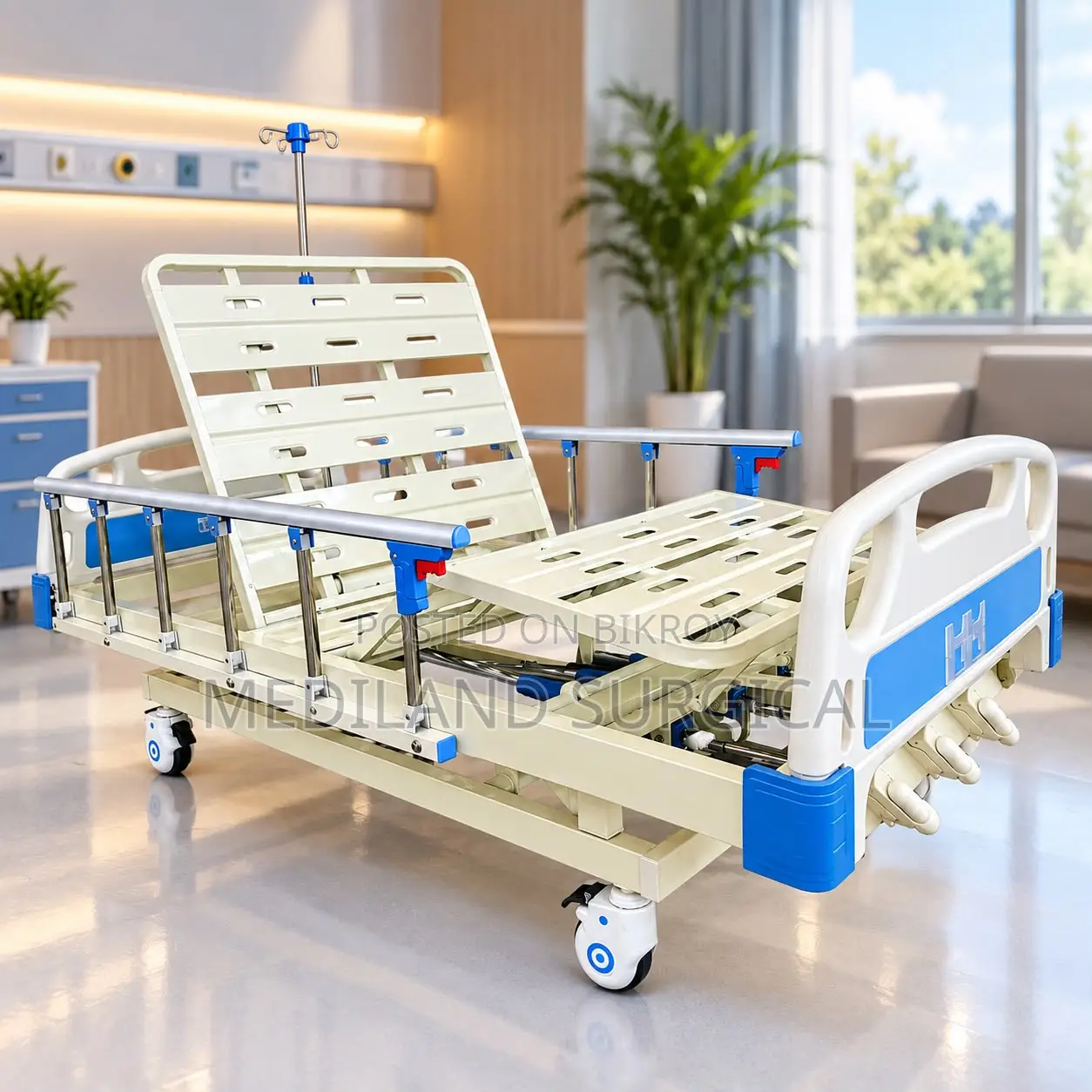 Three Function Manual Bed