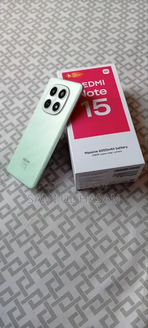 New Xiaomi Redmi Note 15 128 GB Green