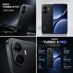 Xiaomi Redmi Turbo 4 Pro 256 GB Black