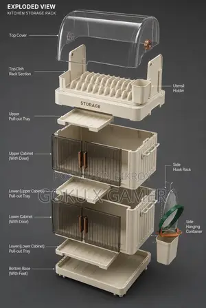 Kitchen Cabinets Rack