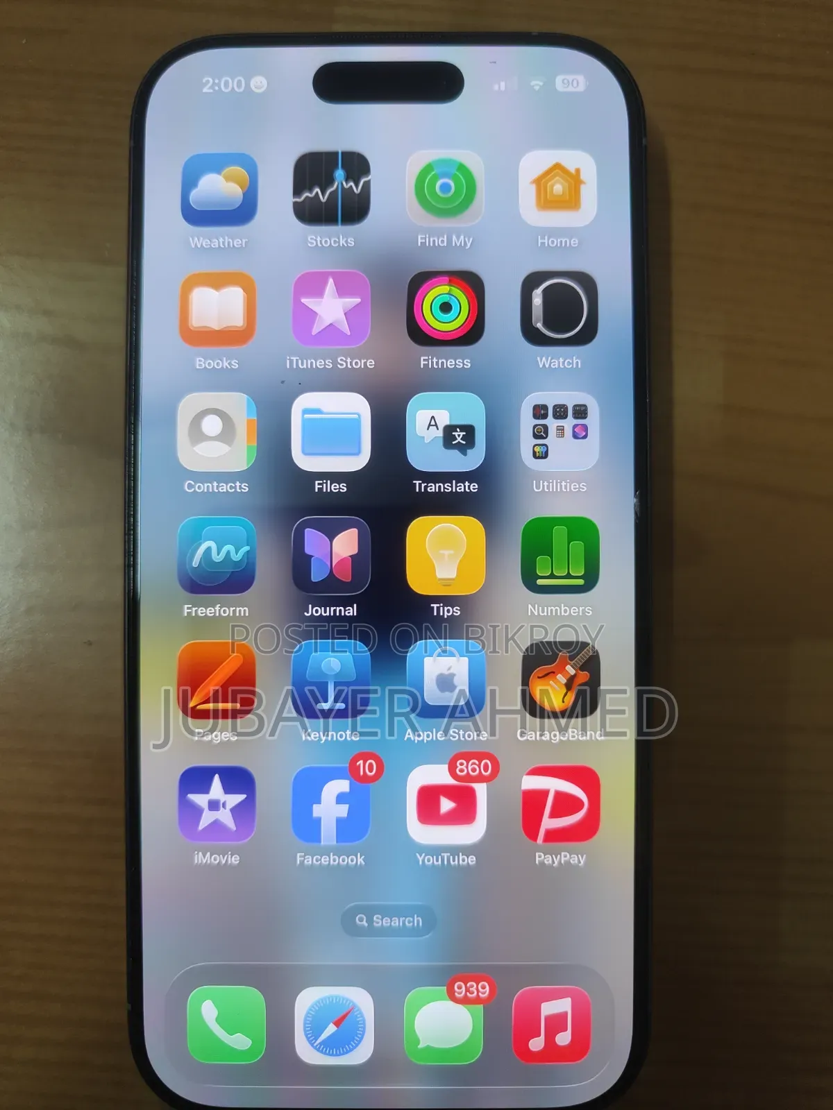 Apple iPhone 16 Pro 256 GB Silver